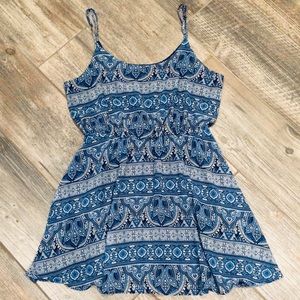 Blue & White Sundress
